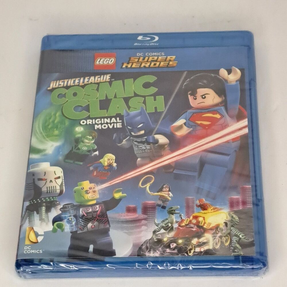 LEGO DC Comics Super Heroes Justice League Cosmic Clash Blu-ray NEW SEALED